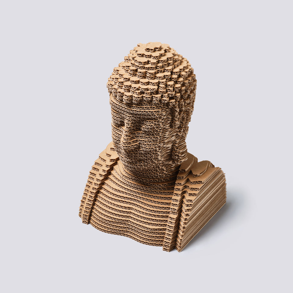 Busto in cartone - Buddha - Medium
