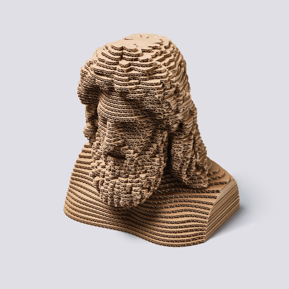 Busto in cartone - Zeus - Medium