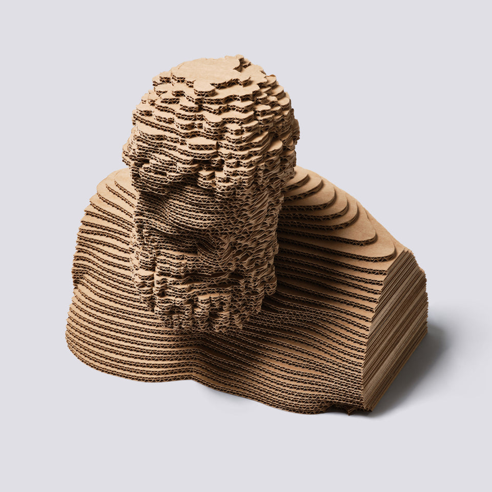 Busto in cartone - Ercole Farnese - Medium