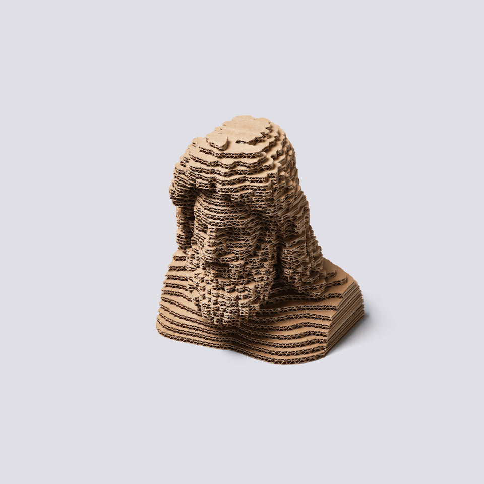 Busto in cartone - Zeus - Small