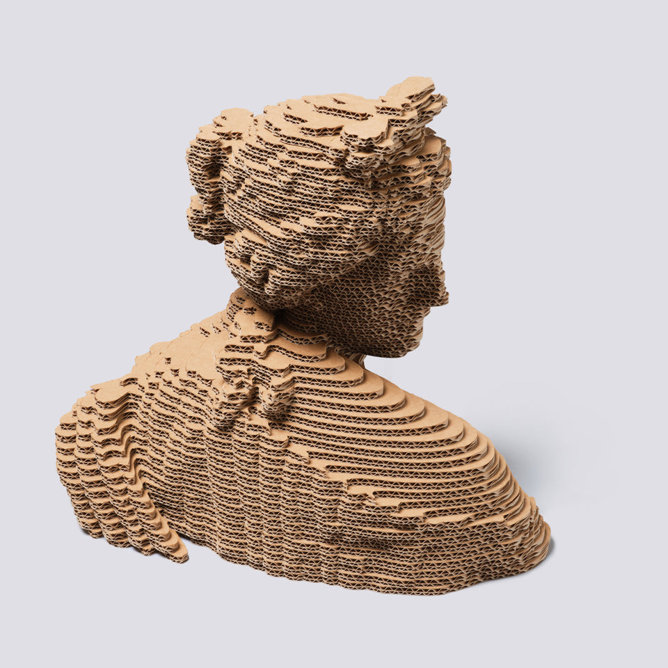 Busto in cartone - Afrodite Kallipigos - Medium