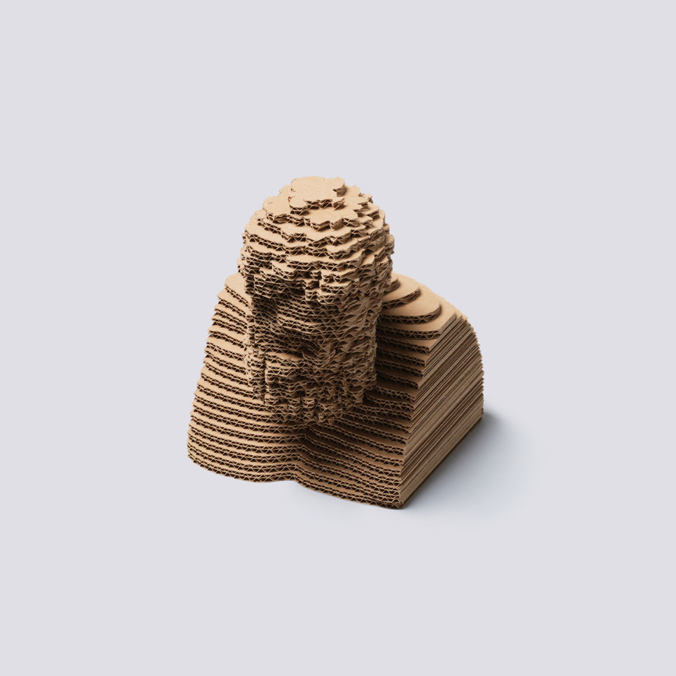 Busto in cartone - Ercole Farnese - Small