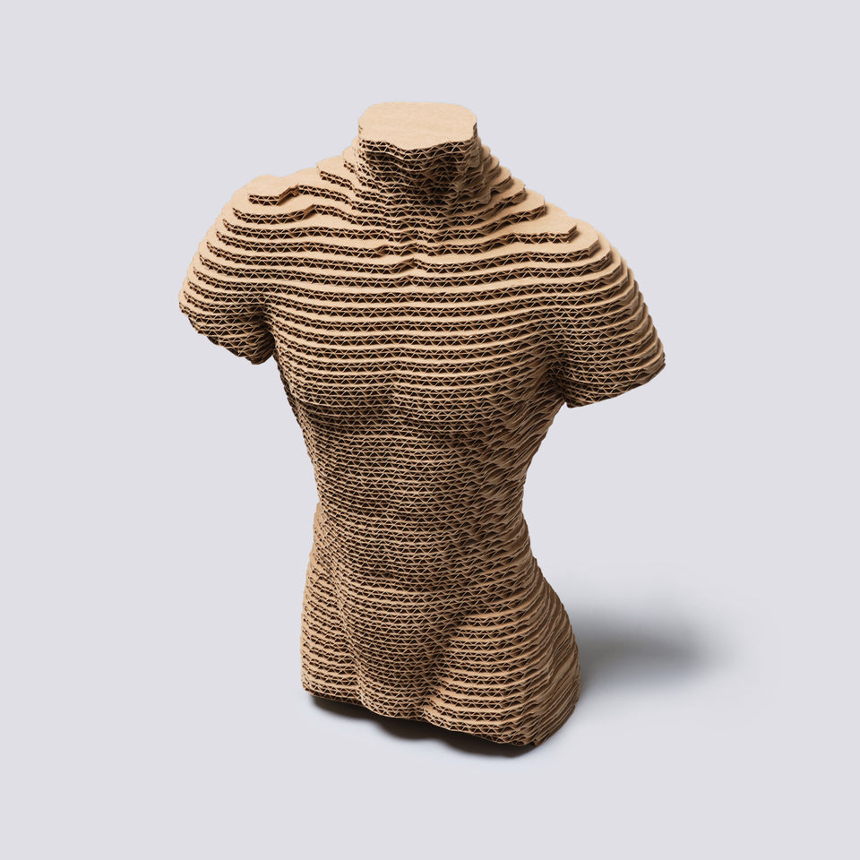 Statua in cartone - Torso Lui - Medium